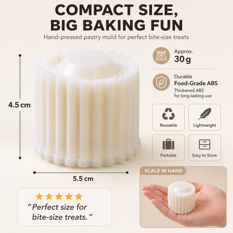 🔥This Week's Special Offer 49% OFF - Creative Double-Ended Pastry Mold -Buy 2 Get 2 Free