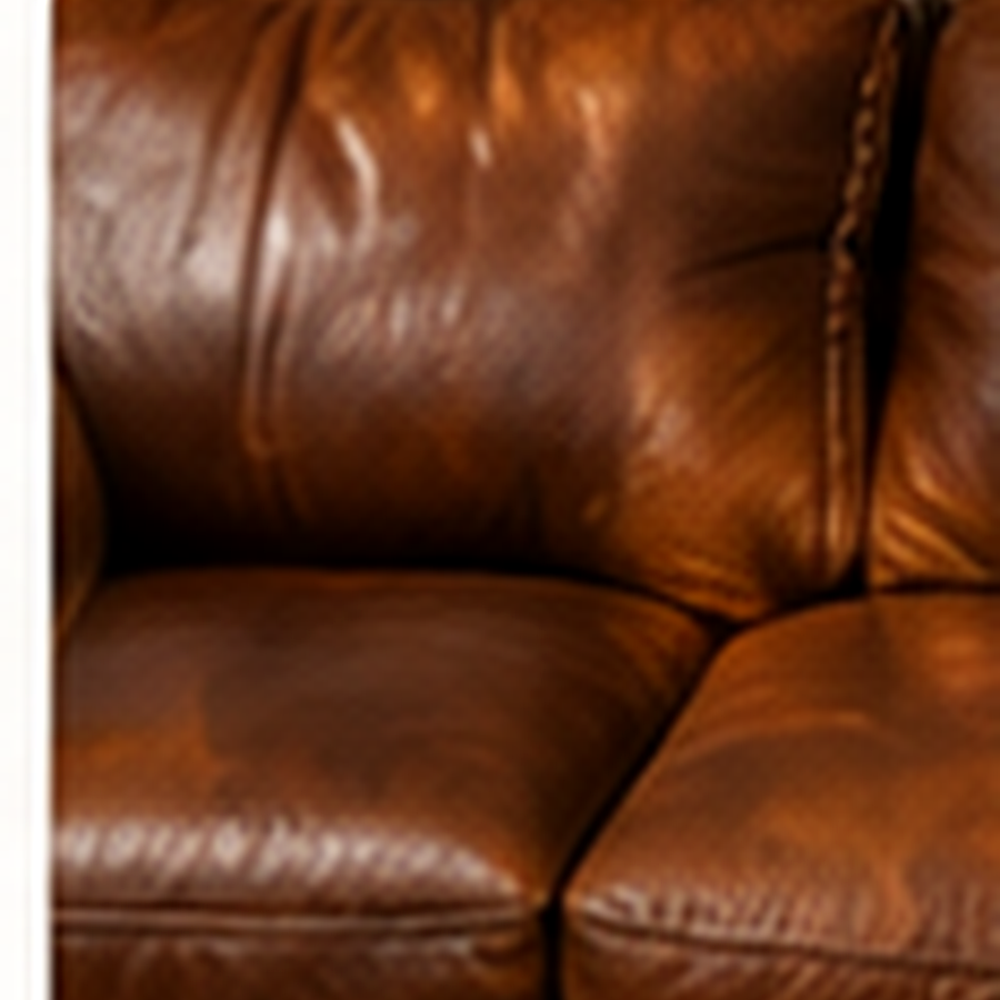 Leather sofa